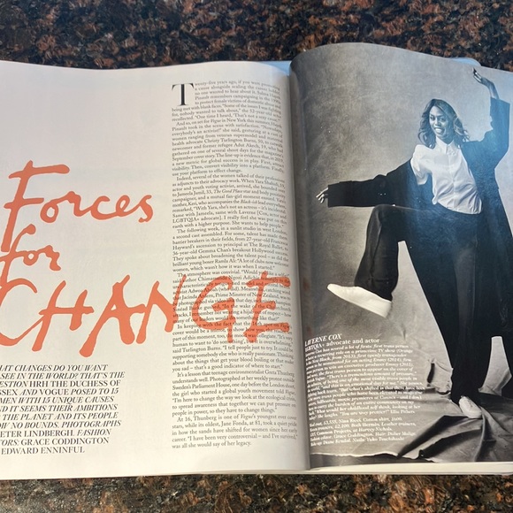 British Vogue guest edited by Meghan Markle - Picture 2 of 3